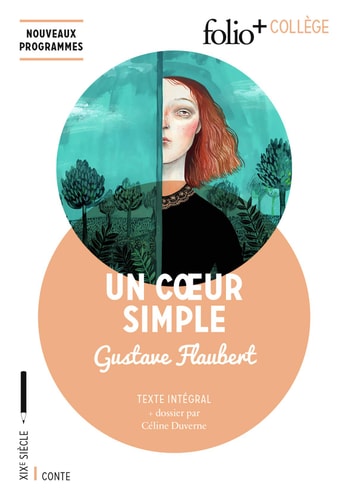 UN COEUR SIMPLE, de Gustave Flaubert | portada del libro