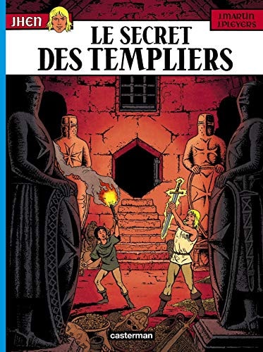 JHEN -8- LE SECRET DES TEMPLIERS, de Jean Pleyers | portada del libro