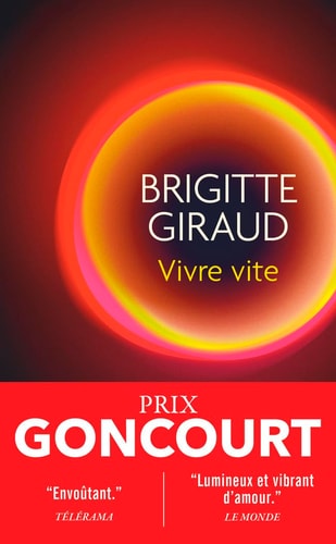 VIVRE VITE, de Brigitte Giraud | portada del libro