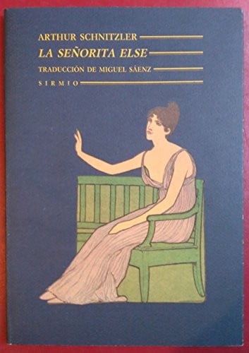 SE¾ORITA ELSE, de SCHNITZLER | portada del libro