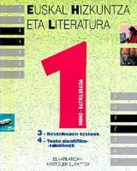 EUSKAL HIZKUNTZA ETA LITERATURA, 1 BATXILERGOA. UNITATE DIDAKTIKOA 3-4, de ALBERDI GOROSTIAGA | portada del libro