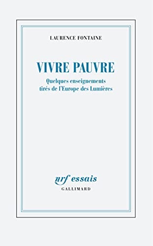 VIVRE PAUVRE, de Laurence Fontaine | portada del libro