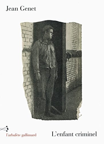 L'ENFANT CRIMINEL, de Jean Genet | portada del libro