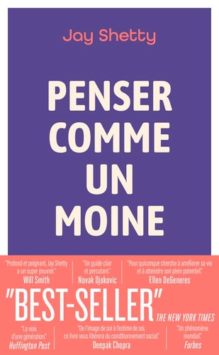 ENSER COMME UN MOINE, de Jay Shetty | portada del libro