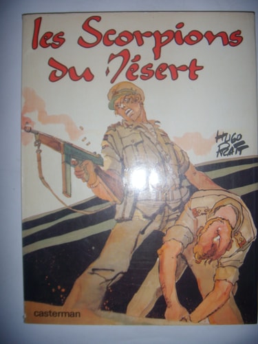 LES SCORPIONS DU DESERT T1 EDITION NOIR ET BLANC, de Hugo Pratt | portada del libro