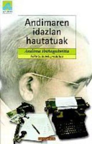 Andimaren idazlan hautatuak, de Ibiñagabeitia | portada del libro