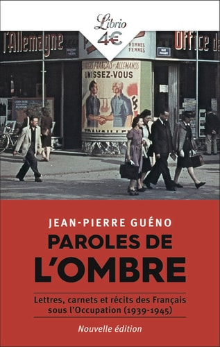 AROLES DE L OMBRE, de Guéno | portada del libro