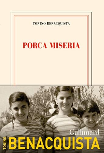 PORCA MISERIA, de Tonino Benacquista | portada del libro