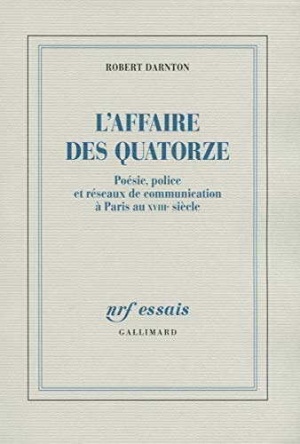 L'AFFAIRE DES QUATORZE, de Robert Darnton | portada del libro