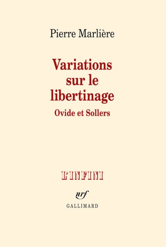 VARIATIONS SUR LE LIBERTINAGE, de Pierre Marlière | portada del libro