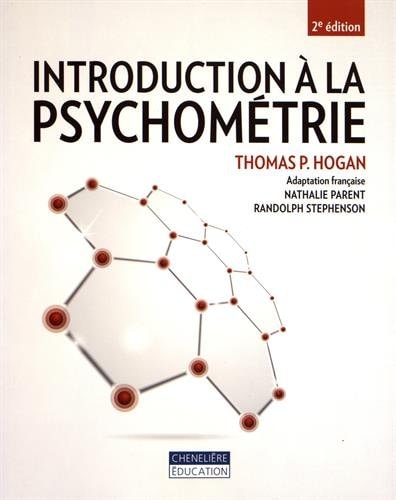 INTRODUCTION A LA PSYCHOMETRIE, 2E ED, de Thomas P. Hogan | portada del libro