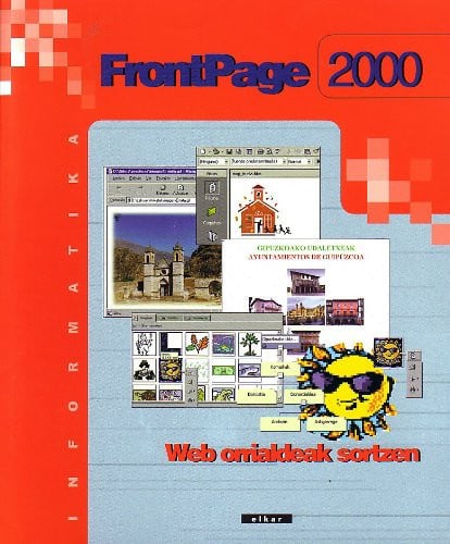 FRONTPAGE 2000, INFORMATIKA, DBH, 2 ZIKLOA/BATXILLERGOA, de BATZUEN ARTEAN | portada del libro