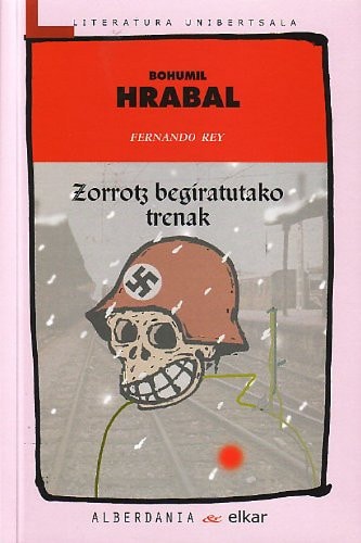 Zorrotz begiratutako trenak, de Hrabal | portada del libro