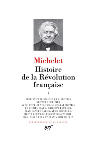 HISTOIRE DE LA REVOLUTION FRANCAISE T1, de Michelet | portada del libro