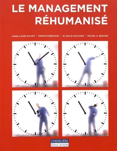 LE MANAGEMENT REHUMANISE, de Anne-Laure Saives | portada del libro