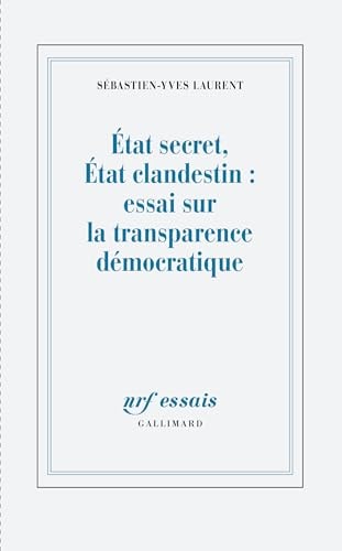 ETAT SECRET ETAT CLANDESTI, de Sébastien Laurent | portada del libro