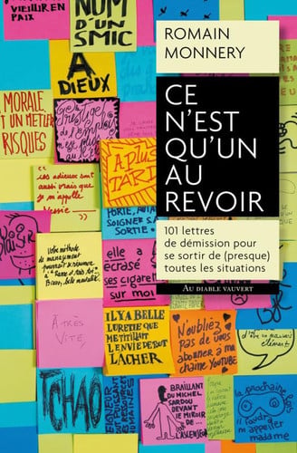 CE N'EST QU'UN AU REVOIR, de MONNERY ROMAIN | portada del libro