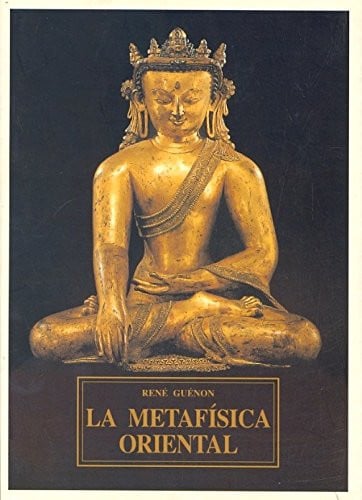 METAFISICA ORIENTAL, de GUENON | portada del libro