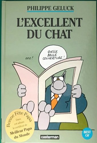 L'excellent du Chat, de Philippe Geluck | portada del libro