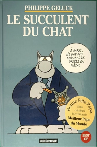 LE CHAT -3- LE SUCCULENT DU CHAT BEST OF DU CHAT, de Philippe Geluck | portada del libro