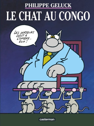 LE CHAT -5- LE CHAT AU CONGO, de Philippe Geluck | portada del libro