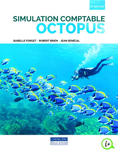 SIMULATION COMPTABLE OCTOPUS, de Robert Brien | portada del libro