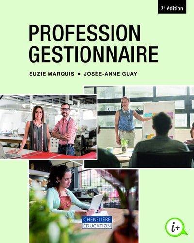 PROFESSION GESTIONNAIRE, de Suzie Marquis | portada del libro