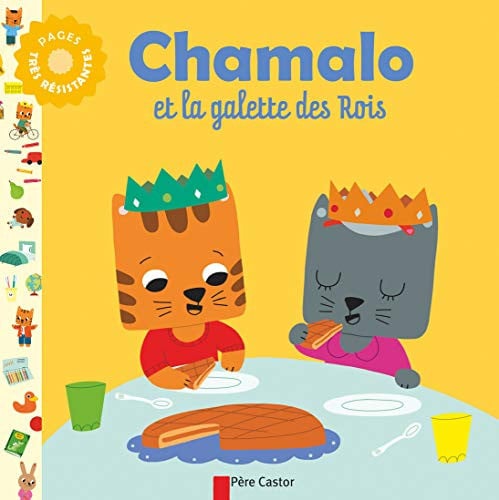 CHAMALO ET LA GALETTE DES ROIS, de CHARLOTTE MOUNDLIC#MARION BILLET | portada del libro