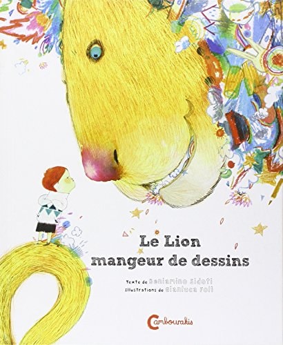 LE LION MANGEUR DE DESSINS, de Beniamino Sidoti | portada del libro