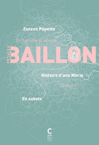 EN SABOTS HISTOIRE DUNE MARIE ZONZON PEPETTE, de André Baillon | portada del libro