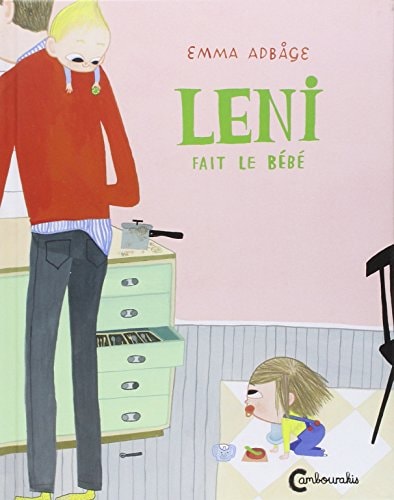 LENI FAIT LE BEBE, de Emma Adbåge | portada del libro