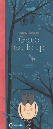 SYLVIA LESPIEGLE GARE AU LOUP, de Marika Maijala | portada del libro