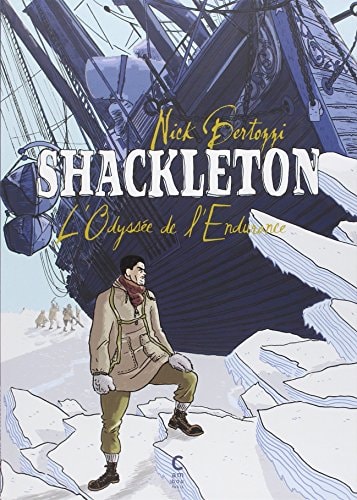 SHACKLETON L'ODYSSEE DE L'ENDURANCE, de Nick Bertozzi | portada del libro