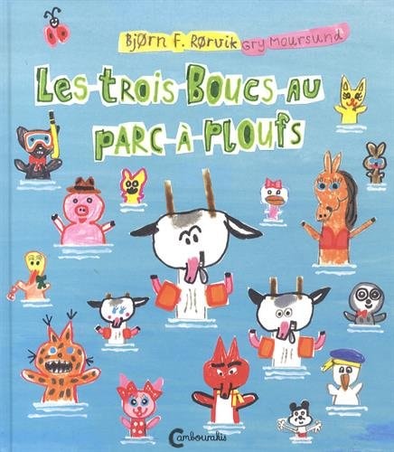 LES TROIS BOUCS AU PARC A PLOUFS, de Bjørn F. Rørvik | portada del libro
