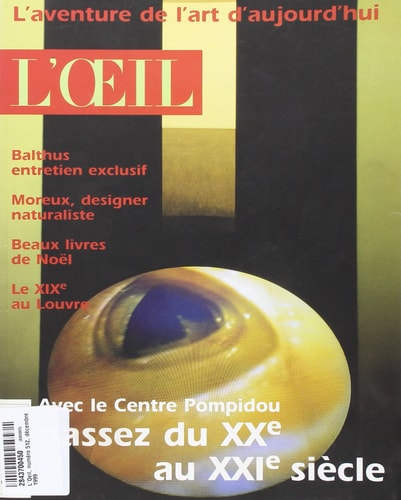 L'OEIL 512 DECEMBRE 1999, de Collectifs | portada del libro