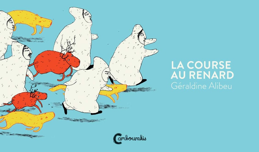 LA COURSE AU RENARD, de Géraldine Alibeu | portada del libro
