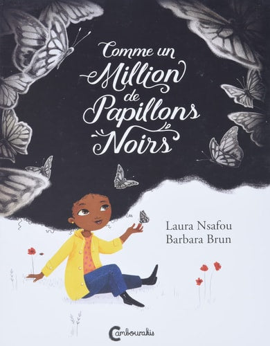 COMME UN MILLION DE PAPILLONS NOIRS, de Laura Nsafou | portada del libro