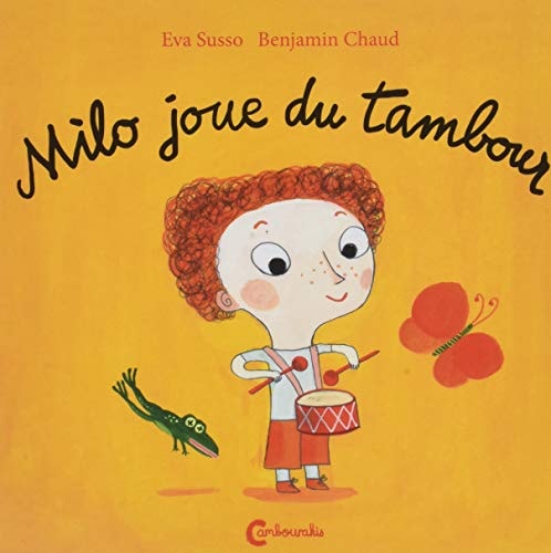 MILO JOUE DU TAMBOUR, de Eva Susso | portada del libro