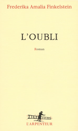 L'OUBLI, de Frederika Amalia Finkelstein | portada del libro
