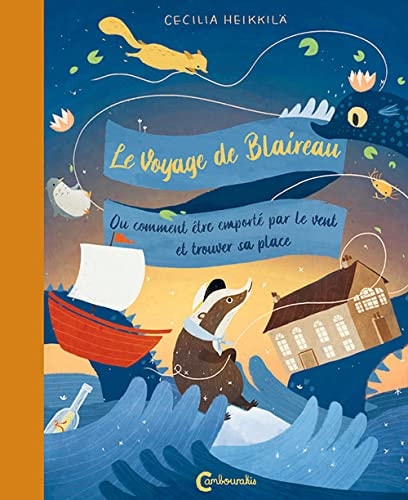 LE VOYAGE DE BLAIREAU, de Cecilia Heikkilä | portada del libro