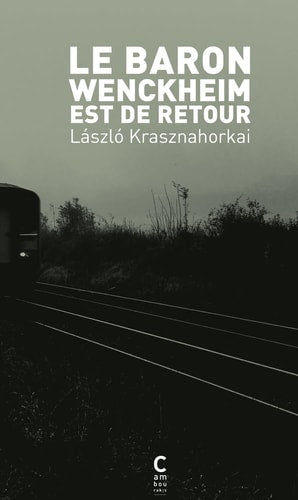 LE BARON WENCKHEIM EST DE RETOUR, de László Krasznahorkai | portada del libro