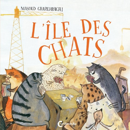 LLE DES CHATS, de Masoud Gharehbaghi | portada del libro