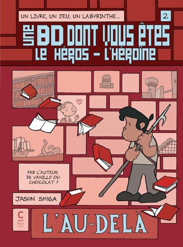 L'AU-DELA, de Jason Shiga | portada del libro