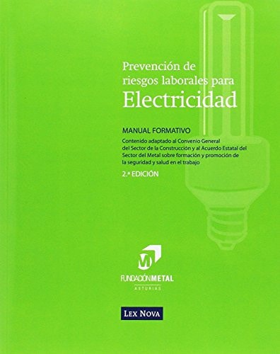P.R.L. para electricidad, de Editorial Lex Nova | portada del libro