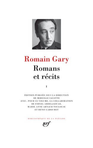 ROMANS ET RECITS T1, de Romain Gary | portada del libro