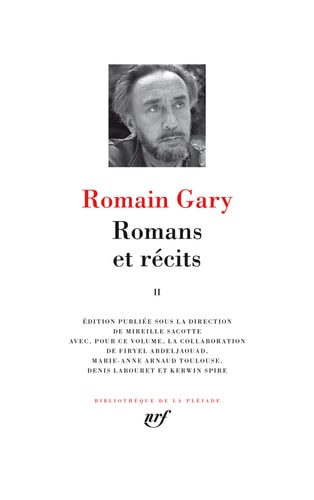 ROMANS ET RECITS T2, de Romain Gary | portada del libro