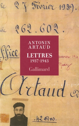 LETTRES 1937-1943, de Antonin Artaud | portada del libro
