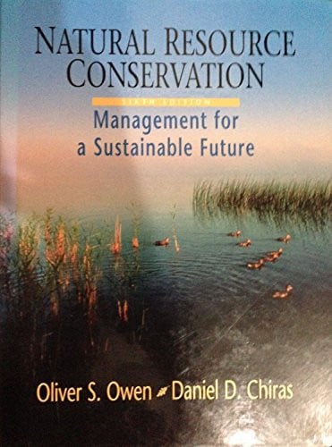 NATURAL RESOURCE CONSERVATION 6TH., de OWEN | portada del libro