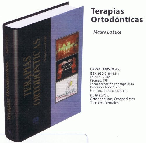 LA LUCE TERAPIAS ORTODONTICAS | portada del libro