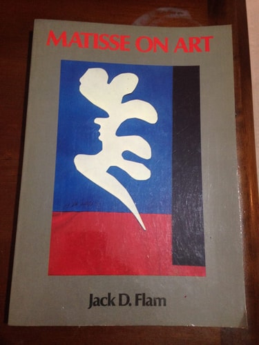 MATISSE ON ART, de Henri Matisse | portada del libro